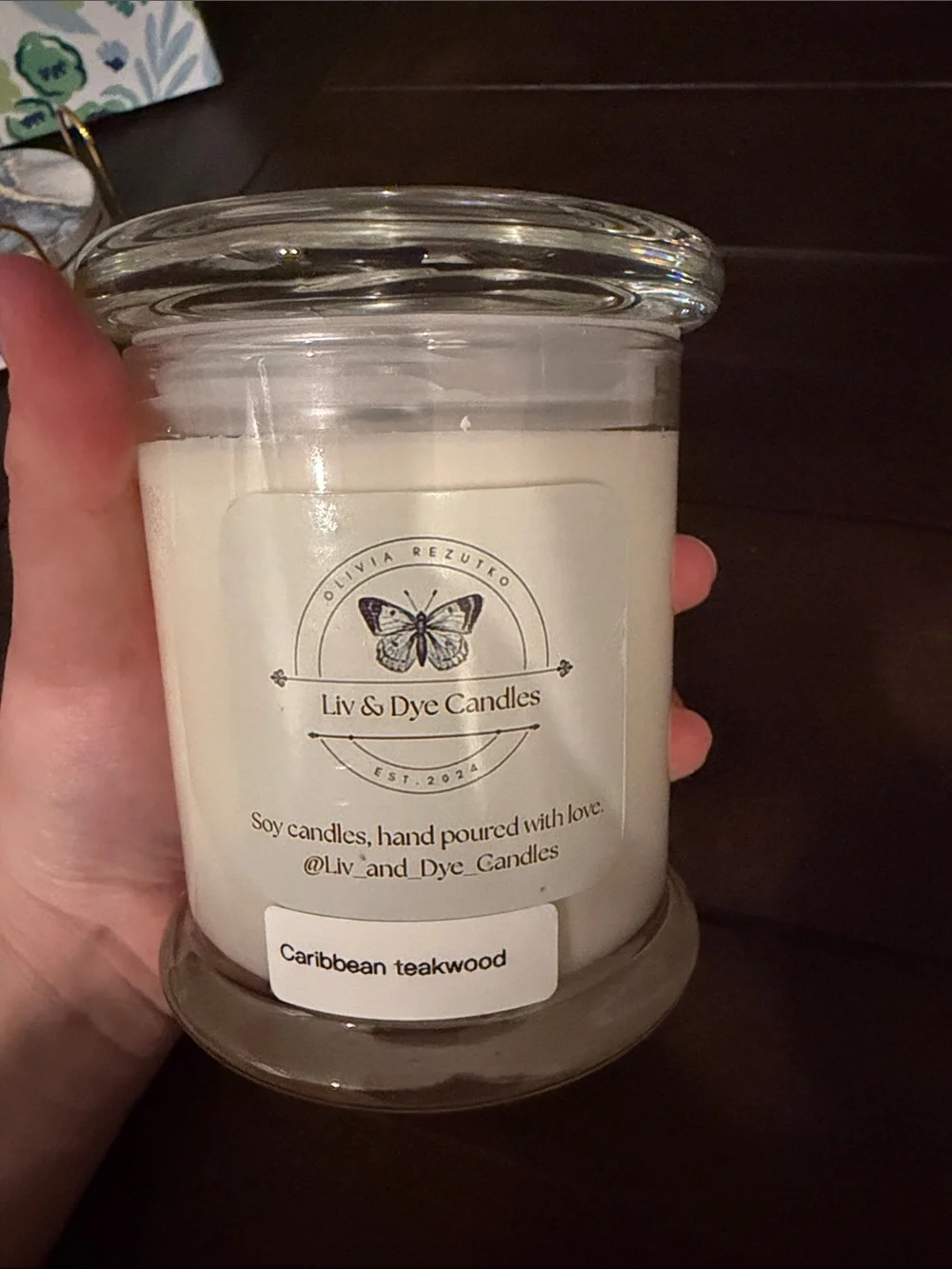 Radical Liberal Scum White Scented Candle - Playful Star Design